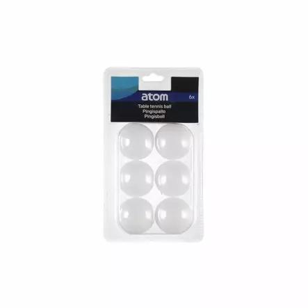Atom Pingispallo 6kpl - Kesälelut ja -pelit - 6410416159324 - 1