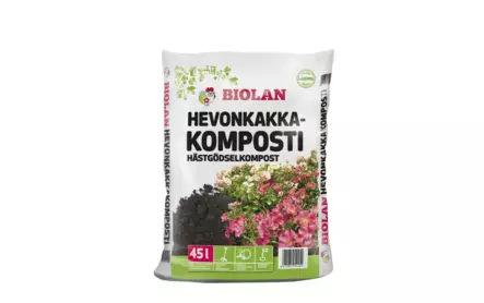 Biolan Hevonkakkakomposti 45L - Mullat ja turpeet - 6411961054454 - 1