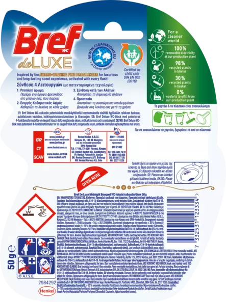 Bref wc-raikastin Deluxe Midnight Bouque - Ilmanraikastimet ja wc-raikastimet - 7332531123334 - 2