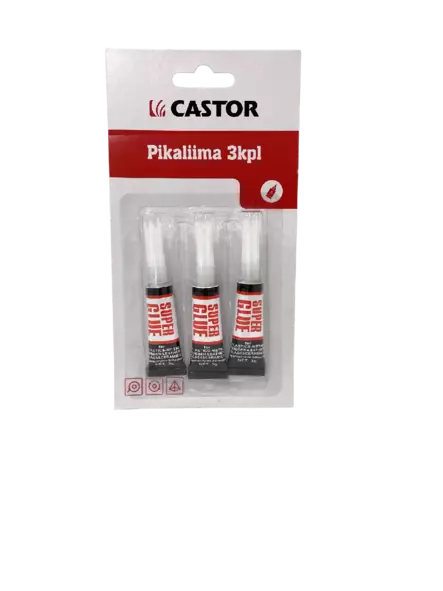 Castor pikaliima 3kpl - Pikaliimat - 6438168116334 - 2