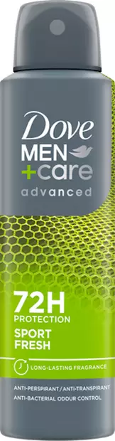 Dove Men Deo spray 72h Advanced Sport Fresh 150ml - Miesten deodorantit - 8720181284434 - 1