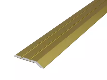 Eritasolista 30 alumiini / kulta / tarra 30 x 5/3 mm / 180 cm - Eritasolistat - 6414675112304 - 2