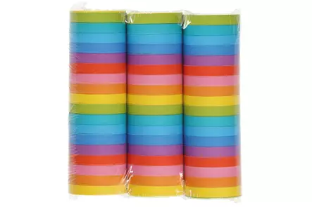 Festi serpentiini rainbow 3 rullan pussi - Vappukoristeet - 6410413302174 - 2