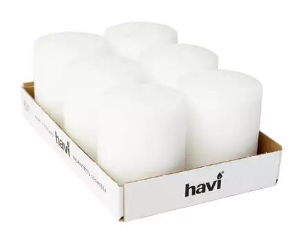 Havi hautakynttilä Refill 6kpl - Hauta- ja öljykynttilät - 6411630860164 - 1