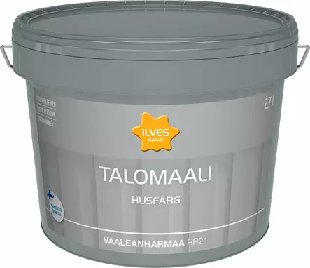 Ilves Talomaali Vaaleanharmaa RR21 2,7L - Talomaalit - 6430026954744 - 1