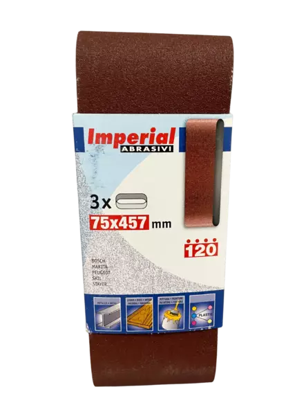 Imperial hiomanauha 75X457mm K60 3kpl - Hiomapaperit - 8010626032004 - 1