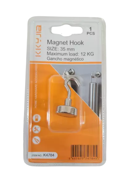 Magneettikoukku 35mm - Magneetit - 6438159387484 - 1