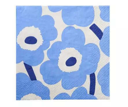 Marimekko Lautasliina Unikko 24cm - Lautasliinat - 6411632140714 - 1