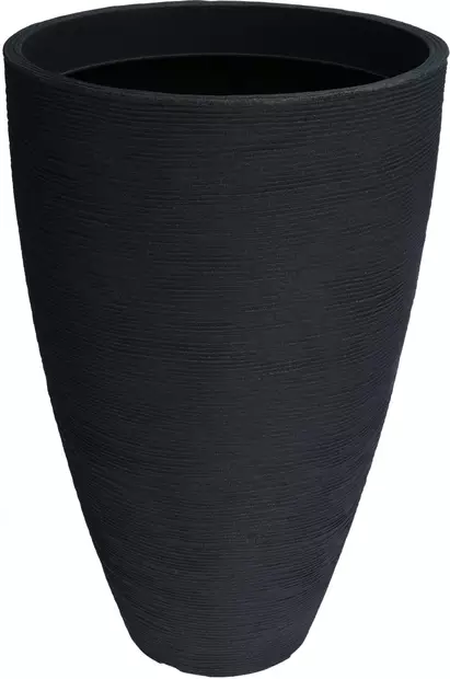 Muoviruukku Urat 45x69cm Harmaa - Muoviruukut - 8711295383564 - 1