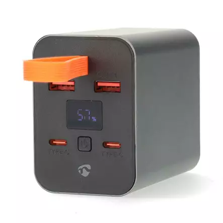 Nedis 100w pd 30000mah varavirtalähde - Puhelin- ja tablettarvikkeet ja laturit - 5412810471324 - 1