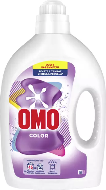 Omo pyykinpesuneste 1,84L Color - Pyykinpesu- ja huuhteluaineet - 8720181312434 - 1