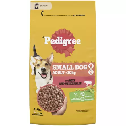 Pedigree small dog adult 1,4kg - Koiran kuivaruoat - 4008429193514 - 1