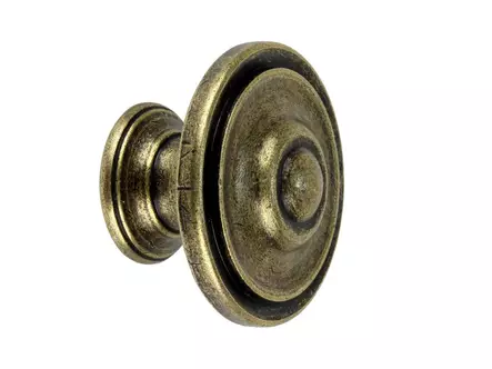 Pisla antiikkinuppi Ø35mm 2kpl patinoitu - Vetimet ja nupit - 6414671084704 - 1