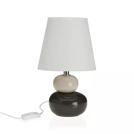 Pöytävalaisin Versa vaaleanbeige/mustanruskea - Pöytävalaisimet - 8420327514264 - 1