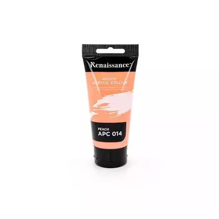 Akryylimaali 75ml Peach APC 014 - Valmisvärit - 8851907293574 - 1