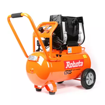 Robota kompressori K50S 50l 1500 W hiljainen - Kompressorit ja tarvikkeet - 6438212108704 - 1