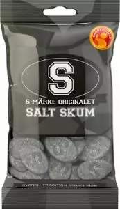 S-märke salmiakkivaahto 70g - Karkit - 7350039457614 - 1