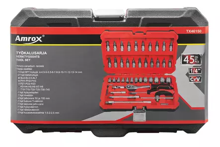 Työkalusarja 1/2" 45-os - Työkalusarjat - 6420286916484 - 1