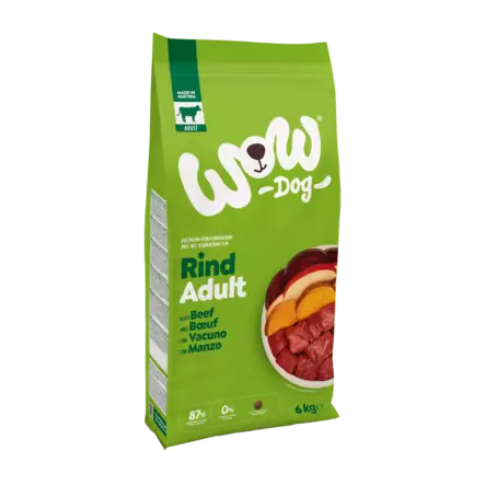 WOW Dog Adult Nauta kuivaruoka 6kg - Koiran kuivaruoat - 9120134040664 - 1