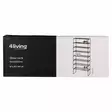 4living Kenkäteline Ellie 8-kerroksinen 162 cm - Pienkalusteet - 6410416577364 - 3