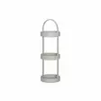 4living Säilytyshyllykkö Nova 3-kerroksinen beige - Pienkalusteet - 6410416580524 - 1