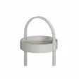4living Säilytyshyllykkö Nova 3-kerroksinen beige - Pienkalusteet - 6410416580524 - 2