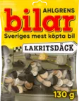 Ahlgrens bilar lakritsdäck 130g - Makeiset - 7310350136254 - 1