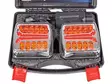 Autoline Langaton takavalopari LED 12-24V - Peräkärryn valot ja heijastimet - 6438255401084 - 2