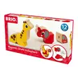Brio Magneettinen norsu ja kirahvi +12m - Vauvan lelut - 7312350302844 - 1