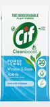 Cif Lasi & Ikkuna Puhdistusliina 30kpl - Yleispuhdistusaineet - 8720181350054 - 1