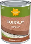 Ilves Puuöljy Ruskea Vesiohenteinen 0,9L - Puuöljyt - 6430026958964 - 1