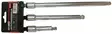 Jatkovarsisarja 3-os. 3/8" - Jatkovarret,niveljatkot ja adapterit - 6430074697204 - 1