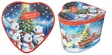Joulukarkki choco tinarasia sydän - Joulumakeiset - 8713305820304 - 1