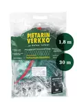 Pietarin kaksoispaula kalaverkko 55mm 1,8m lanka 0,16mm IronSilk pituus 60m - Kalaverkot ja verkkotarvikkeet - 6418252656304 - 1