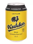 KUKKO PILS ALKOHOLITON 0,33L - Kissat - 6418654005434 - 1