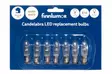 Led-vaihtolamppu 10-55v e10 2-9 haaraisi - Jouluvalot - 6410412051004 - 2