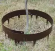 Metallireuna ympyrä 60CM - Pihakoristeet - 6430068430084 - 1