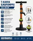 Milan t-kahvapumppu mittarilla - Pumput - 6438159024594 - 1