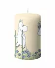 Moomin pöytäkynttilä kävelyllä 7x12cm - Pöytäkynttilät - 6411630794704 - 1