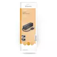 Nedis USB-keskitin 3xUSB-A kortinlukija - Muut tietokonetarvikkeet - 5412810415724 - 1
