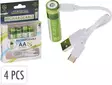 Paristo AA ladattava usb-c - Ladattavat paristot ja paristolaturit - 8721037658874 - 1