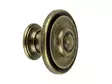 Pisla antiikkinuppi Ø35mm 2kpl patinoitu - Vetimet ja nupit - 6414671084704 - 1