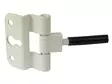 Pisla väliovensarana 65x50mm 2kpl valkoinen/taivutettu - Saranat - 6414675037614 - 2