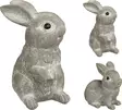 Pupu koriste harmaa 12,5x8x12,5cm - Pihakoristeet - 8720573977234 - 1