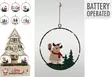 Ripustettava joulu LED-koriste, 10cm - Jouluvalot - 8721461142154 - 1
