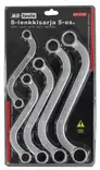 S-lenkkisarja 5-os. 10-19 mm - Avainsarjat - 6430032155234 - 1