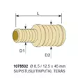 Supistusletkuliitin 8,5/12,5mm - Letkutuotteet - 6438206785324 - 2