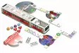 Tactic Metro Domino London perhepeli - Lautapelit ja seurapelit - 6416739589244 - 2