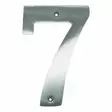 Taloonumero 7 /150 mattakromi - Kyltit, opasteet ja numerot - 6414675110324 - 1