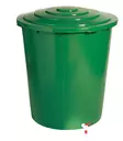 Vesisaavi vihreä 200L kansi + hana - Jäteastiat - 8008133045204 - 1